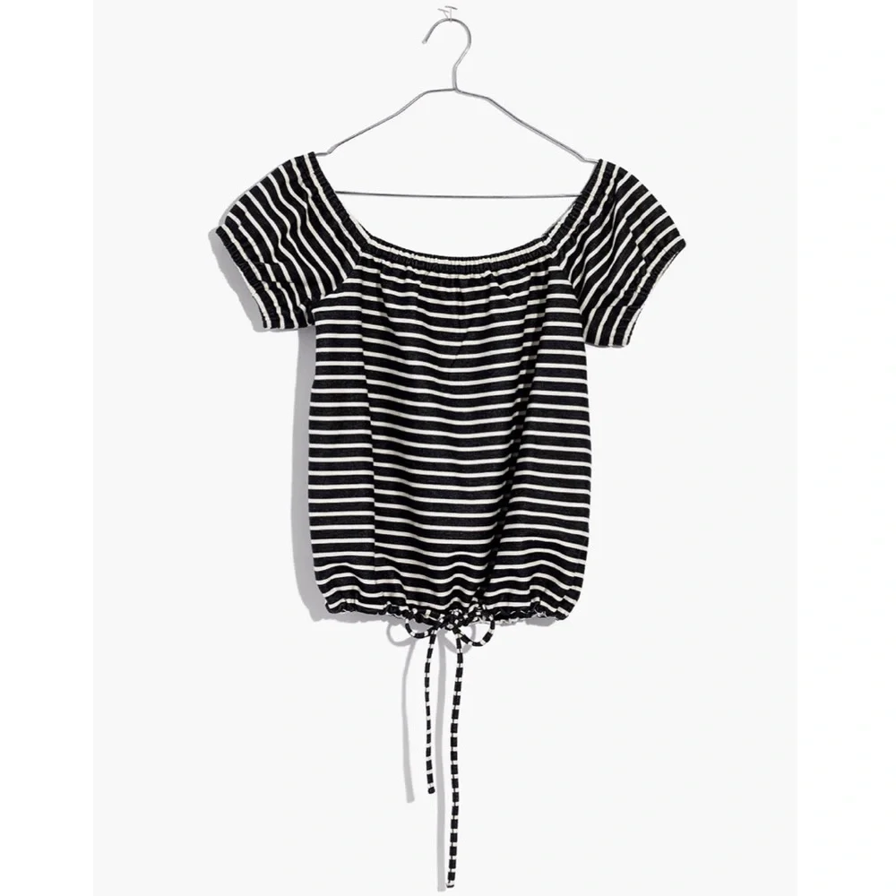Madewell | Striped Melody Top - Picture 4 of 12